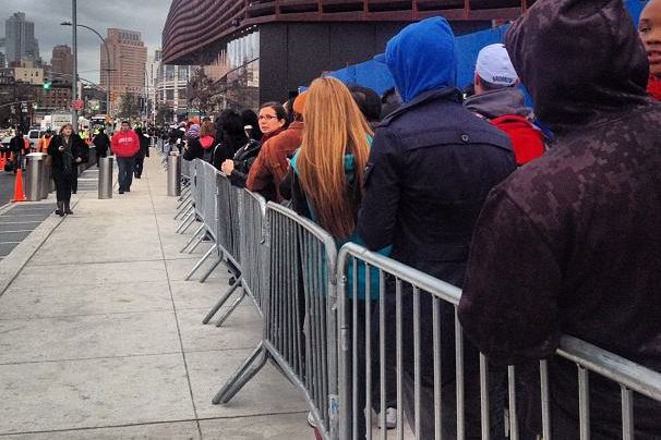 Line is long at Barclays
